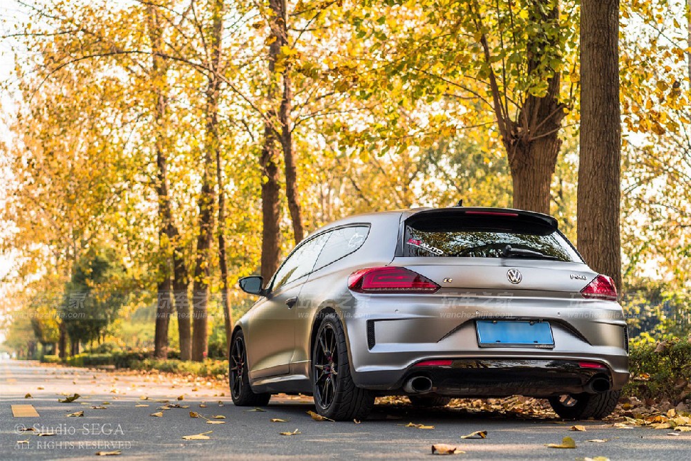 Scirocco modification case of Nanjing riders